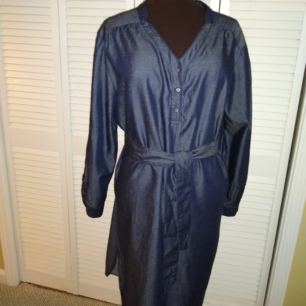 Denim dress